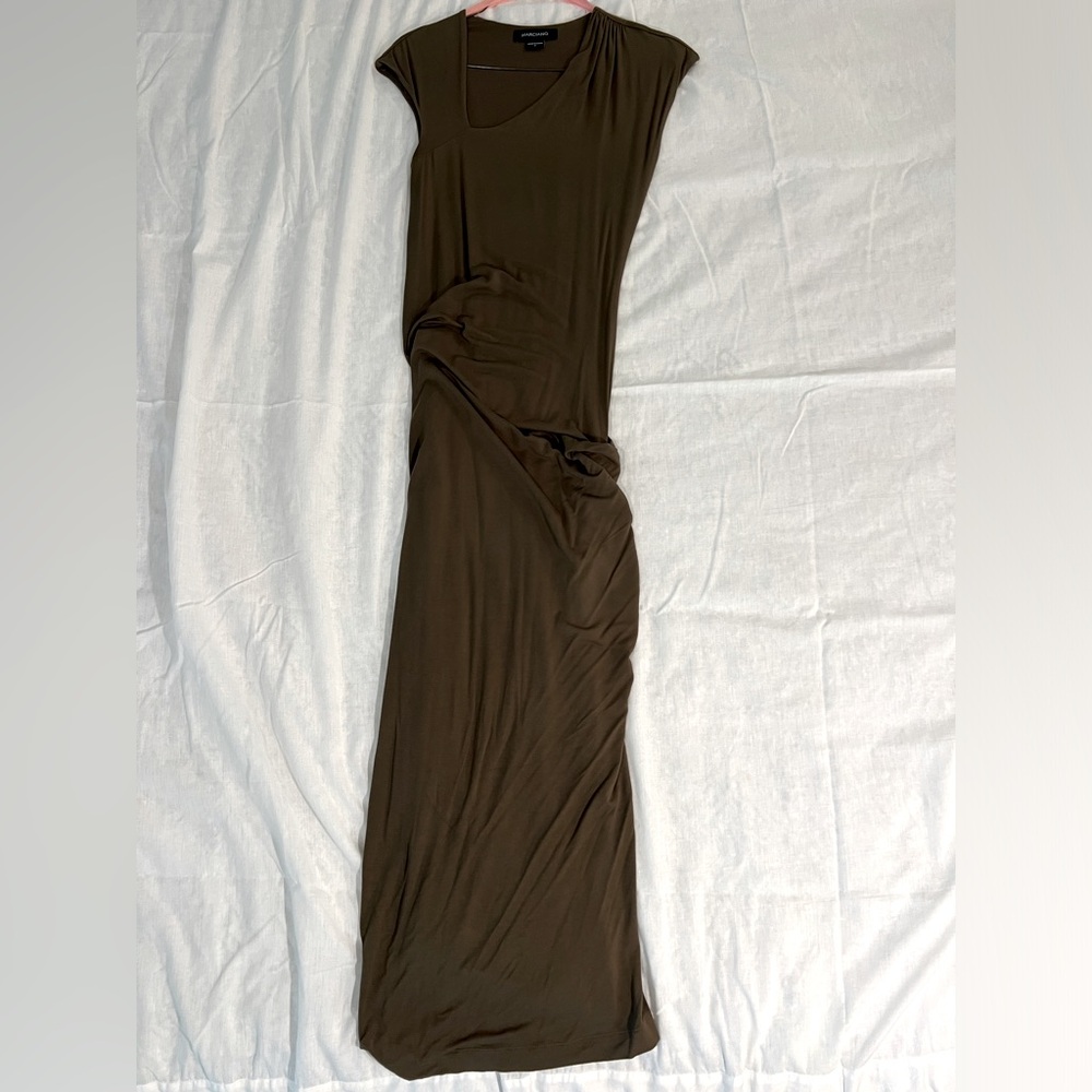 Marciano Guess Bodycon Midi Dress - size small - Green
